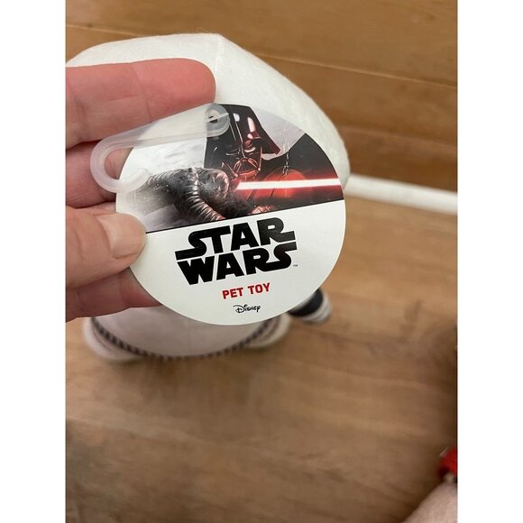 NWT Star Wars Stormtrooper Plush Pet Toy 12" By Fetch For Pets Soft Squeaky Dura - Picture 3 of 4
